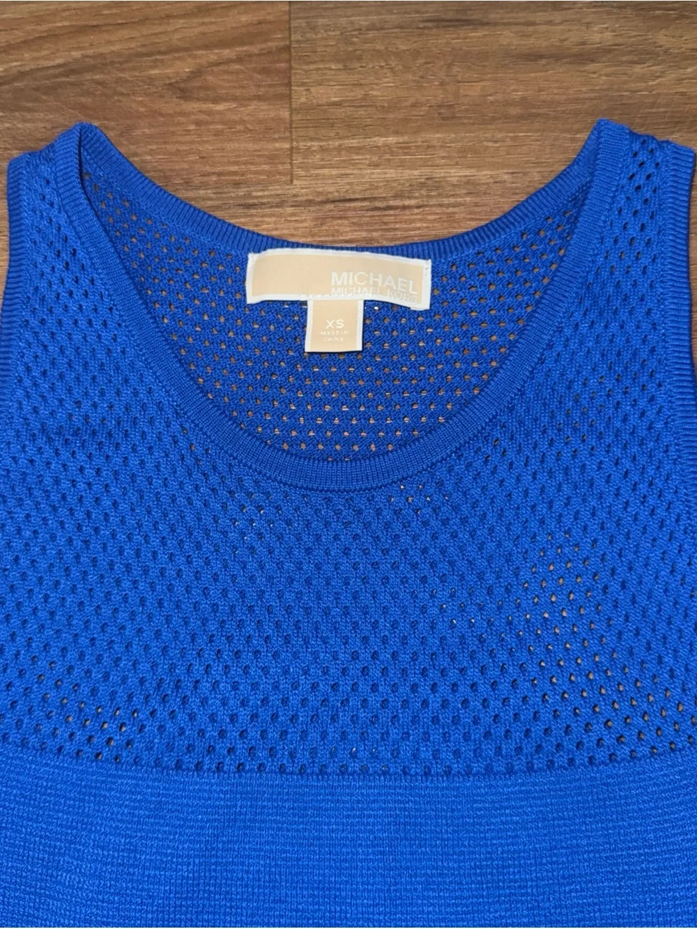 Michael Kors Knit Dress Size XS Royal Blue